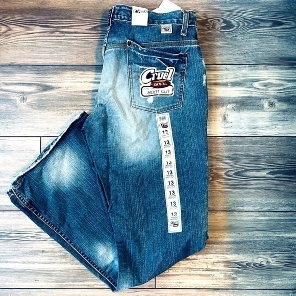 Cruel Girl Regular Boot Cut Jeans | size 13  women’s jeans | brand new